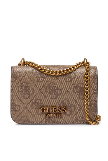 Guess Дамска чанта Alexie (BB) Mini Bags HWBB84 16770 Бежов - Mera.bg