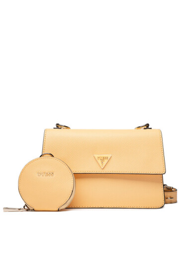 Guess Дамска чанта Alexie Crossbody Flap HWVG84 16190 Жълт - Mera.bg