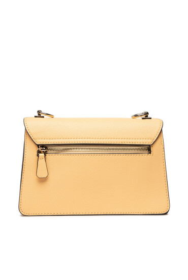 Guess Дамска чанта Alexie Crossbody Flap HWVG84 16190 Жълт - Mera.bg