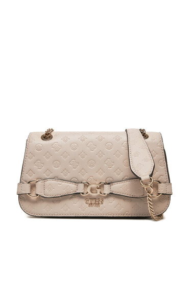 Guess Дамска чанта Arlena Logo HWPG93 36210 Бежов - Mera.bg
