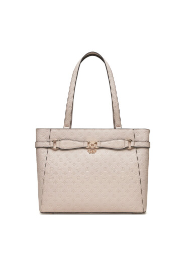 Guess Дамска чанта Arlena Logo HWPG93 36250 Екрю - Mera.bg