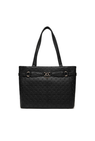 Guess Дамска чанта Arlena Logo (PG) HWPG93 36250 Черен - Mera.bg