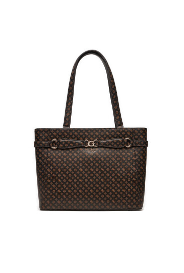 Guess Дамска чанта Arlena Logo (PS) HWPS93 36250 Кафяв - Mera.bg