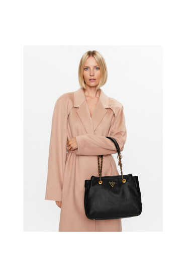 Guess Дамска чанта Basilea HWVB87 82090 Черен - Mera.bg