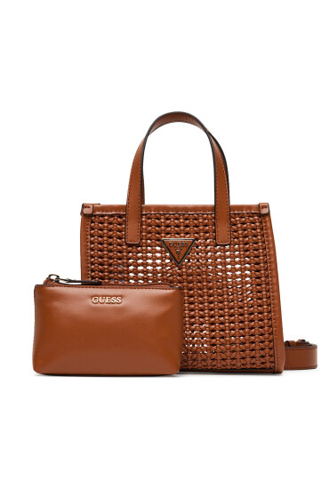 Guess Дамска чанта Brigitta Mini HWWZ72 06770 Кафяв - Mera.bg