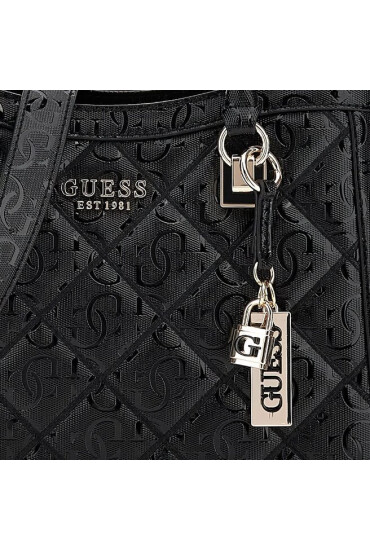 Guess Дамска чанта Caddie (GG) HWGG87 83060 Черен - Mera.bg