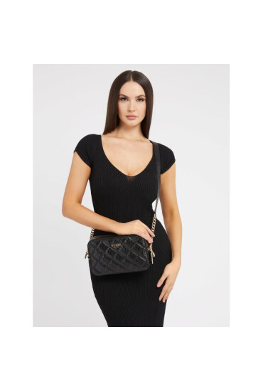 Guess Дамска чанта Caddie (GG) HWGG87 83140 BLA - Mera.bg