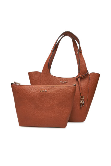Guess Дамска чанта Calista HWBG73 34220 Кафяв - Mera.bg