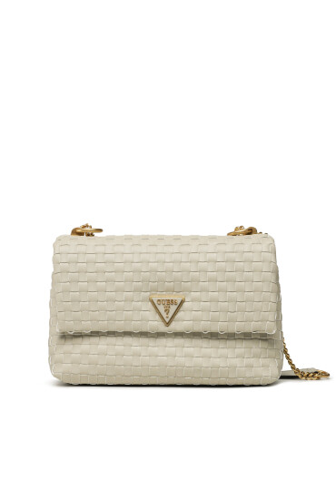 Guess Дамска чанта Convertible Crossbody Flap HWWA87 74210 Екрю - Mera.bg