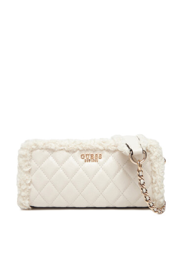 Guess Дамска чанта Cristi Mini HWTG81 39720 Екрю - Mera.bg