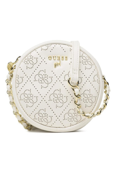 Guess Дамска чанта Crossbody Flap Bag J3GZ10 WFHF0 Бял - Mera.bg