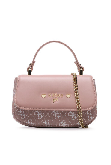Guess Дамска чанта Crossbody Flap Bag J3GZ17 WFEN0 Розов - Mera.bg