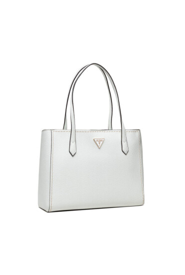 Guess Дамска чанта Downtown Chic Turnlock Tote HWXG83 85230 WHI - Mera.bg