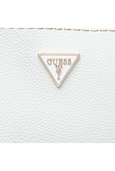 Guess Дамска чанта Downtown Chic Turnlock Tote HWXG83 85230 WHI - Mera.bg