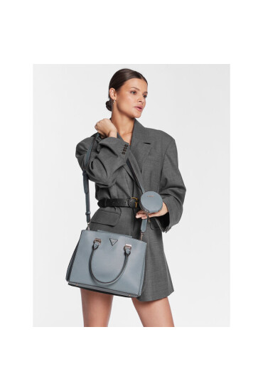 Guess Дамска чанта Eco Alexie (EVG) HWEVG8 73706 SLATE - Mera.bg