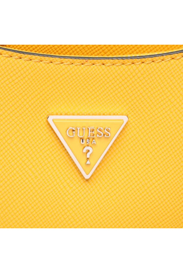 Guess Дамска чанта Eco Alexie (EVG) HWEVG8 73718 Жълт - Mera.bg