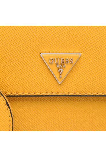 Guess Дамска чанта Eco Alexie (EVG) HWEVG8 73719 Жълт - Mera.bg