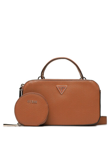 Guess Дамска чанта Eco Alexie (EVG) Mini Bags HWEVG8 73772 Кафяв - Mera.bg