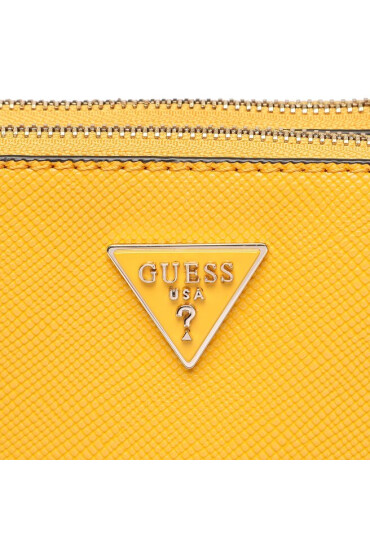Guess Дамска чанта Eco Alexie (EVG) Mini HWEVG8 73772 Жълт - Mera.bg