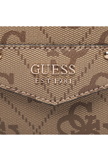 Guess Дамска чанта Eco Brenton (EBO) HWEBO8 39019 Бежов - Mera.bg