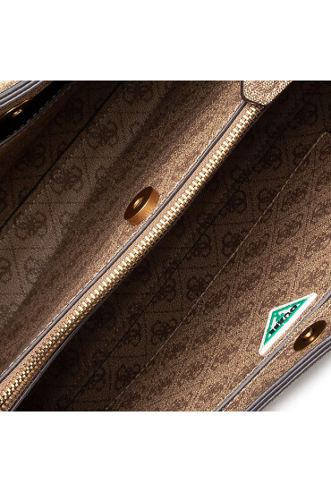 Guess Дамска чанта Eco Brenton (ESB) HWESB8 39009 Бежов - Mera.bg