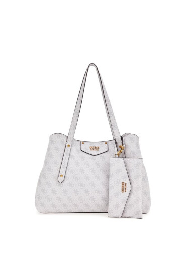 Guess Дамска чанта Eco Brenton (ESB) HWESB8 39009 Екрю - Mera.bg