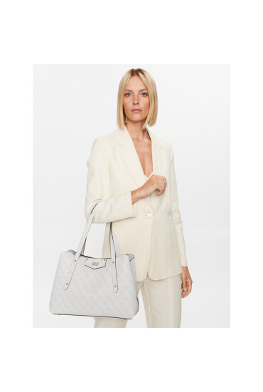 Guess Дамска чанта Eco Brenton (ESB) HWESB8 39009 Екрю - Mera.bg