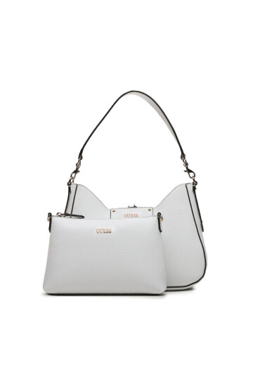Guess Дамска чанта Eco Brenton (EVG) HWEVG 839002 WHI - Mera.bg