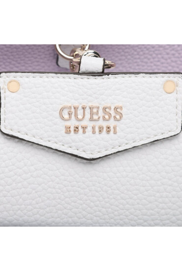 Guess Дамска чанта Eco Brenton (EVG) HWEVG 839002 WHI - Mera.bg