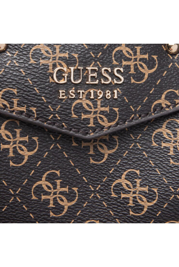 Guess Дамска чанта Eco Brenton Tote HWESG8 39023 Кафяв - Mera.bg