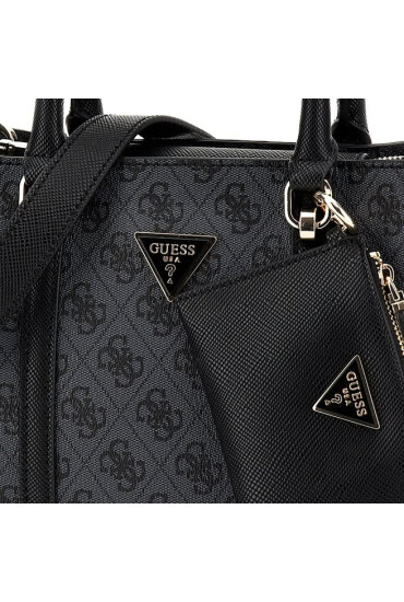 Guess Дамска чанта Eco Craig (ESG) HWESG8 96806 Черен - Mera.bg