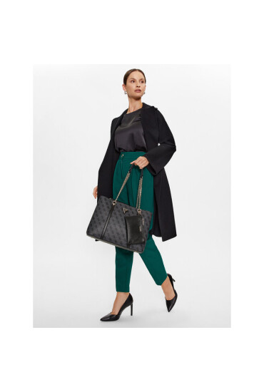 Guess Дамска чанта Eco Craig (ESG) HWESG8 96823 Черен - Mera.bg