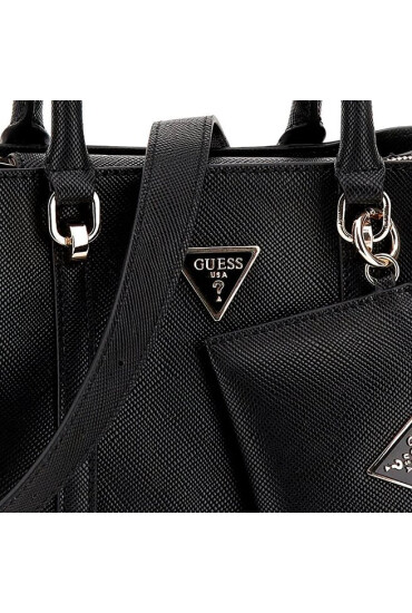 Guess Дамска чанта Eco Craig (EVG) HWEVG8 96806 Черен - Mera.bg