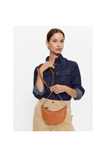 Guess Дамска чанта Eco Craig (EVG) Mini Bags HWEVG8 96872 Кафяв - Mera.bg