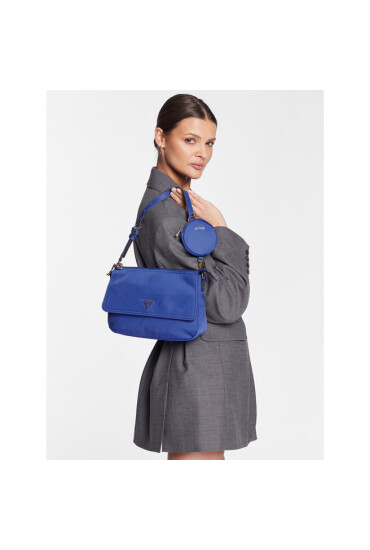 Guess Дамска чанта Eco Gemma (EYG) HWEYG8 39518 BLUE - Mera.bg