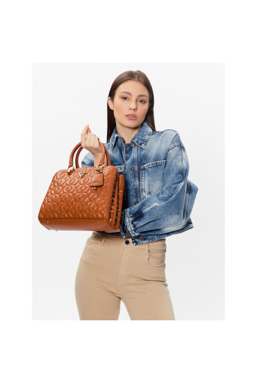 Guess Дамска чанта Elenia (QB) HWQB86 77060 Кафяв - Mera.bg