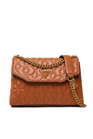 Guess Дамска чанта Elenia (QB) HWQB86 77210 Кафяв - Mera.bg