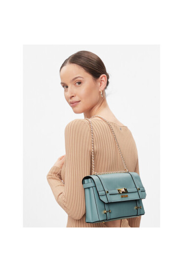 Guess Дамска чанта Emilee (BG) HWBG88 62210 Електриков - Mera.bg