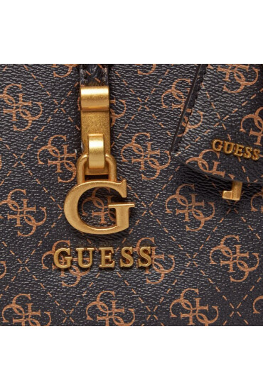 Guess Дамска чанта G James Logo (QA) HWQA92 13060 Кафяв - Mera.bg