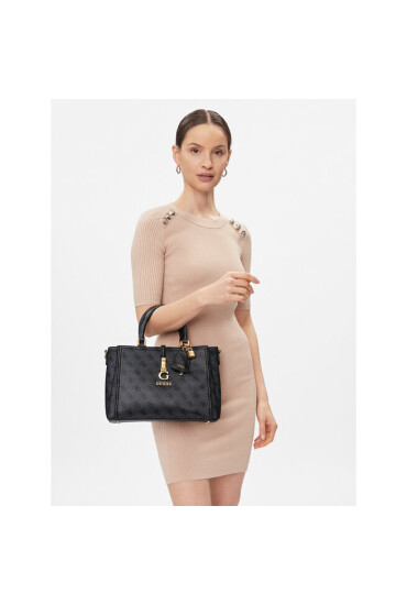 Guess Дамска чанта G James Logo (QC) HWQC92 13060 Сив - Mera.bg
