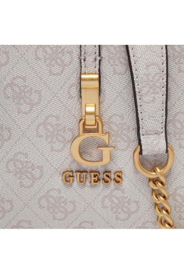 Guess Дамска чанта G James Logo (QC) Mini-Bags HWQC92 13760 Сив - Mera.bg
