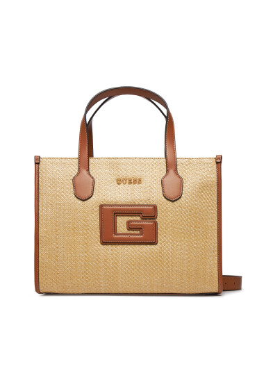 Guess Дамска чанта G Status 2 Compartme Galya HWWA91 98220 Бежов - Mera.bg