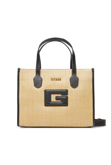 Guess Дамска чанта G Status 2 Compartment Tote Galya HWWA91 98220 Бежов - Mera.bg