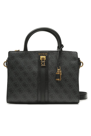 Guess Дамска чанта Ginevra Logo (SB) HWSB86 75060 Черен - Mera.bg