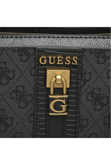 Guess Дамска чанта Ginevra Logo (SB) HWSB86 75060 Черен - Mera.bg