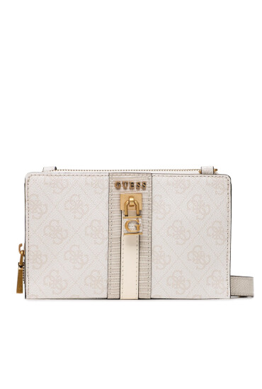 Guess Дамска чанта Ginevra Logo (SB) Mini Bags HWSB86 75720 Бежов - Mera.bg