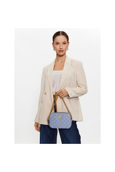 Guess Дамска чанта Giully (QA) HWQA87 48140 Син - Mera.bg