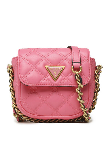 Guess Дамска чанта Giully (QA) Mini Bags HWQA87 48730 Розов - Mera.bg
