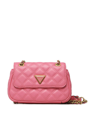 Guess Дамска чанта Giully (QA) Mini Bags HWQA87 48780 Розов - Mera.bg