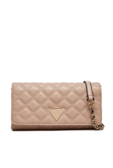 Guess Дамска чанта Giully (QG) Mini-Bags HWQG87 48750 Бежов - Mera.bg